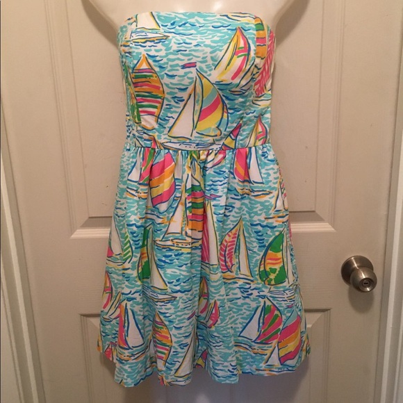 Lilly Pulitzer You Gotta Regatta Lottie Dress HG - Picture 9 of 12